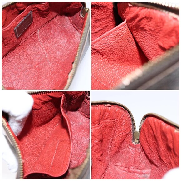 LOUIS VUITTON Damier Ebene Pochette Cosmetic PM Pouch N47516 LV Auth 138275 - Picture 15 of 16